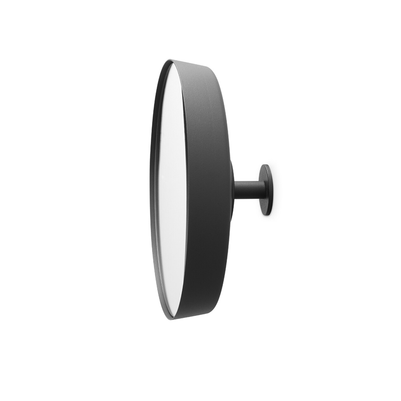 Oglinda cosmetica, Brabantia, MindSet, 20.4x7.8x20.4 cm, factor marire x 5, polipropilena/sticla, gri - imagine 7